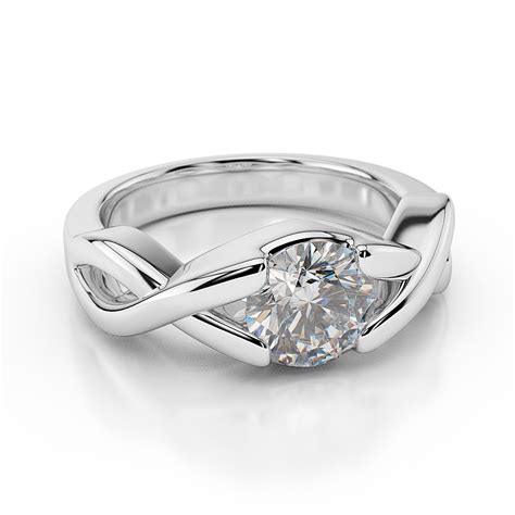 The top 1 carat diamond engagement rings. 1/2 CARAT H/VS2 BRILLIANT ENHANCED DIAMOND ENGAGEMENT RING ...