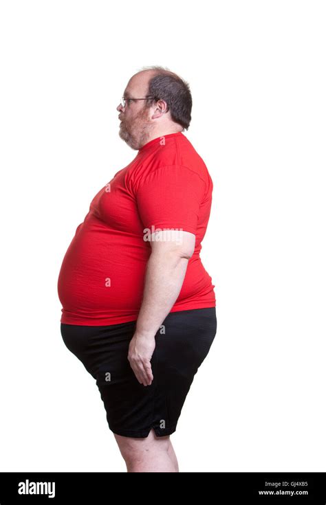 Very Obese Man Stock Photo Alamy