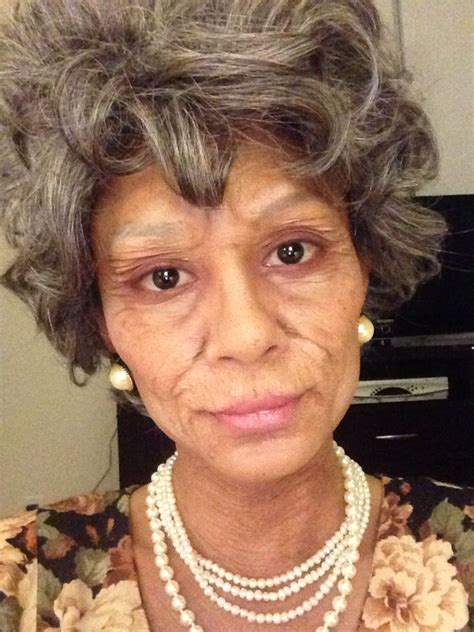 Old Lady Costume Old Age Makeup And Special Effects With Liquid Latex Old Age Makeup Old