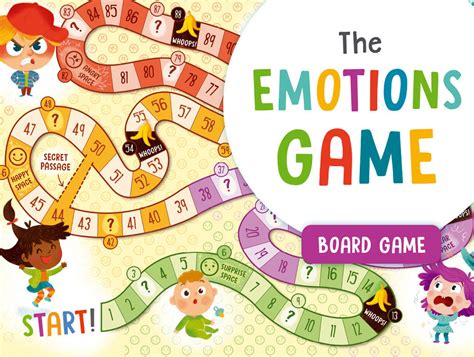 Emotions Board Game Printable Emotions For Kids Emotions Etsy