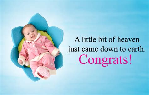 Well Wishes And Congratulation Message For New Born Baby