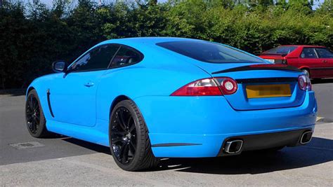 Check spelling or type a new query. Jaguar XKR blue gloss wrap | Top quality car wrapping ...