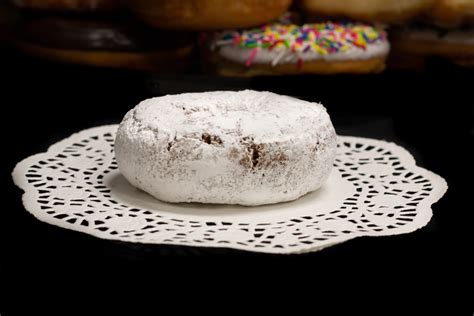 Powdered Sugar Cake Donuts Prantls Bakery