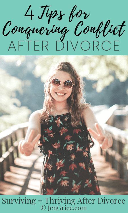 4 Tips For Conquering Conflict After Divorce By Jen Grice Divorce