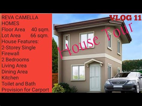 Camella Homes Model House House Tour Reva YouTube
