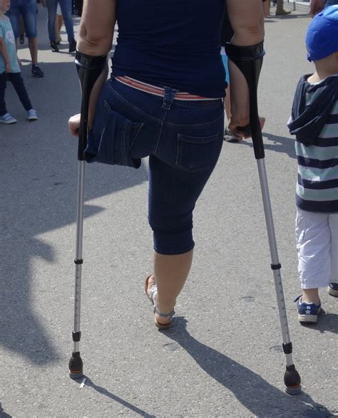 Using Crutches After Lower Limb Amputation Amputee Devotee