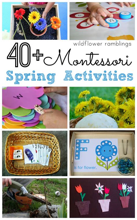 The Ultimate List Of Spring Montessori Activities Nat