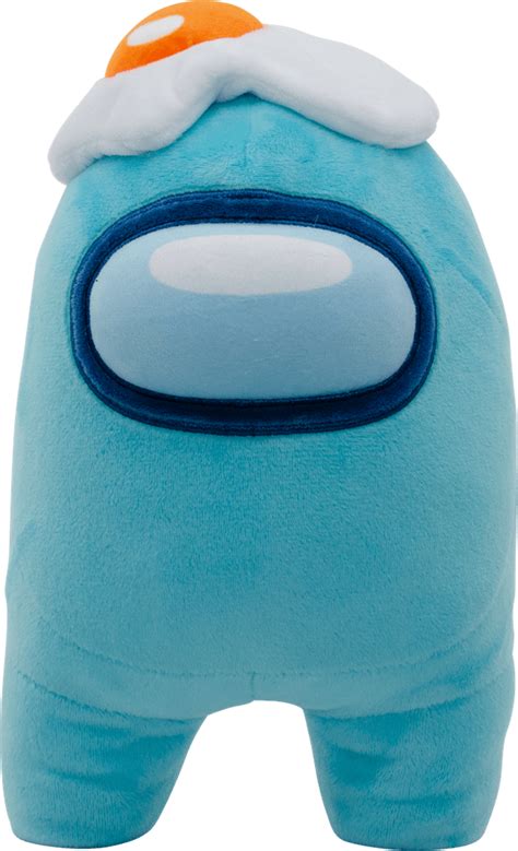 Cyan With Egg Hat Among Us Plush Soft Toy Free Shipping Over £20