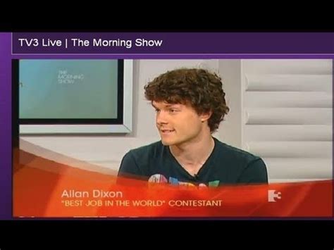 TV3 Morning Show Allan Dixon Heber Hanly Best Job In The World