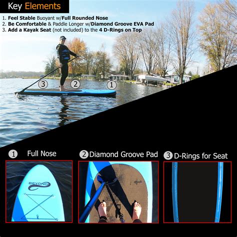 Beyond Jlf 10ft6in Inflatable Stand Up Paddle Board Set Jlf Adventures