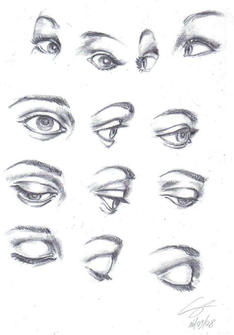 Art References — Eyes By ~emily89 Eye Drawing Portrait Drawing Art