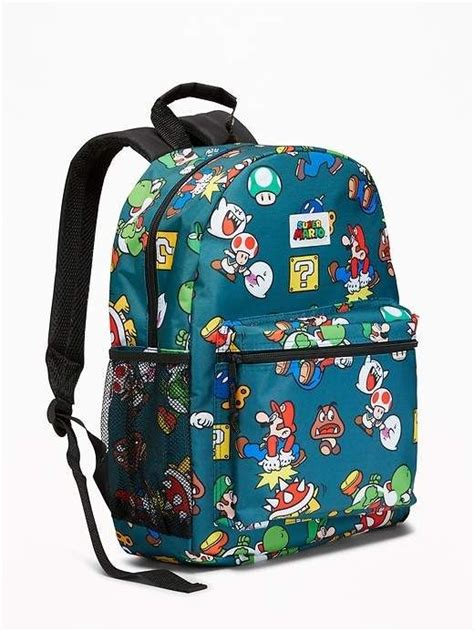 Old Navy Super Mario Backpack For Kids In 2020 Old Navy