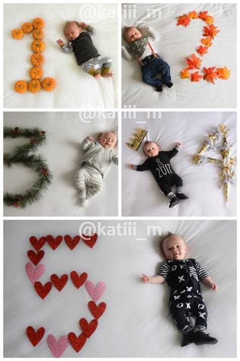 Try These Monthly Baby Photo Ideas If Youre A First Time Mom