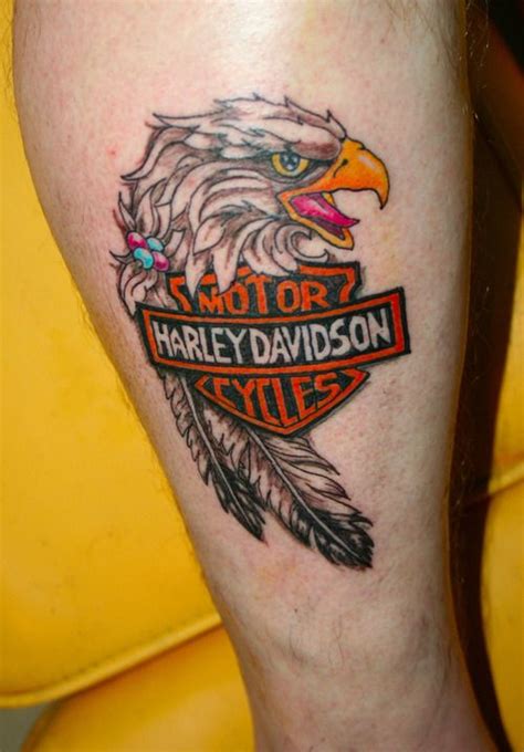 Eaglefeathersharley Davidson Cowboy Tattoos Bike Tattoos Motorcycle