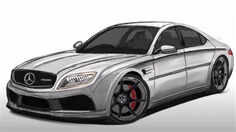How To Draw A Mercedes Benz E Class Step By Step How To Draw Step By Step