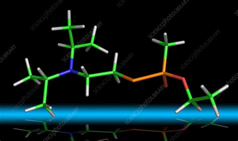 Vx Nerve Gas Molecule Stock Image C0306694 Science Photo Library