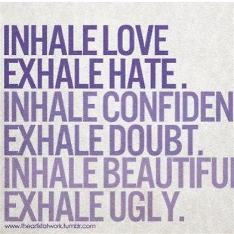 Everything is going to be ok. Inhale...Exhale | Yoga quotes, Inspirational quotes, Quotes