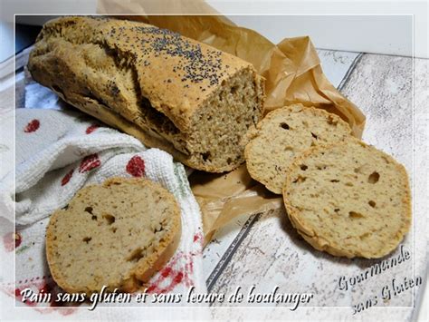Pain sans gluten express sans levure de boulanger