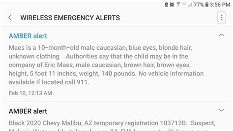 See How Amber Alerts Are Issued In Arizona What Criteria Must Be Met