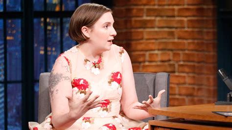 Watch Late Night With Seth Meyers Interview Lena Dunham Went “basic