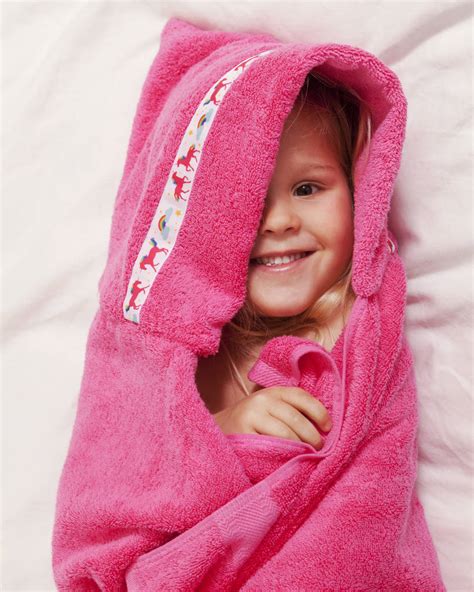 Bright Hooded Towels For Children Up To 8yrs Bathswim By Hooded Owls