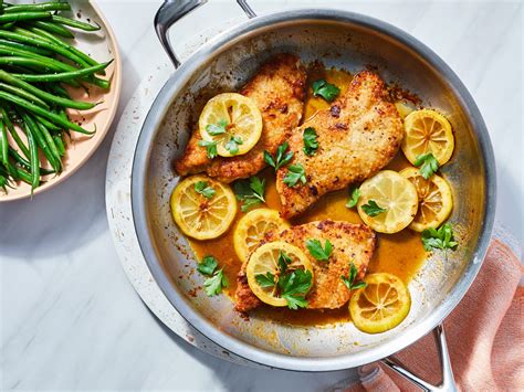 Saute sliced bell pepper an garlic in olive oil until drizzle more lemon as you toss. Lemon Chicken Recipe | MyRecipes