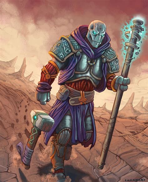 Warforged Mage Dungeons And Dragons Characters Character Art