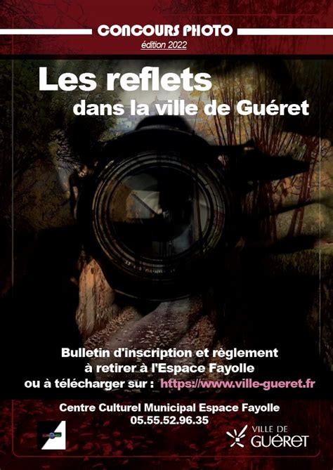 Concours Photo 2022 Ville De Guéret Site Officiel