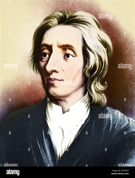 John Locke English Enlightenment Philosopher Stock Photo Alamy