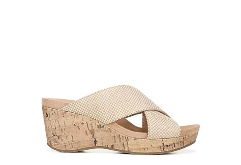 Taupe Lifestride Womens Donna Wedge Sandal Womens Rack Room Shoes