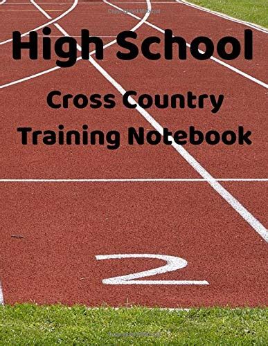 High School Cross Country Training Notebook Coaches Planner Calendar