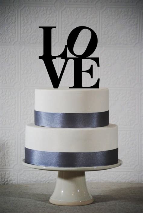 Love Wedding Cake Topper Philadelphia Love Wedding Cake