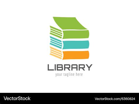 Books Logo Icon Royalty Free Vector Image Vectorstock