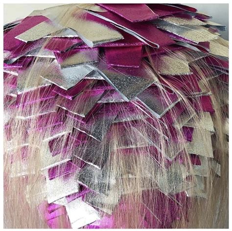 11 Examples Of Foil Placement Perfection By Ian Michael Black Hair