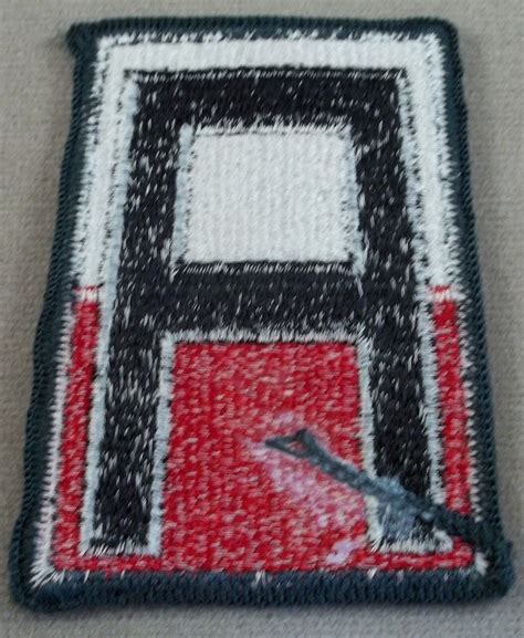 Us Army 1st Army Full Color Merrowed Edge Patch Ebay