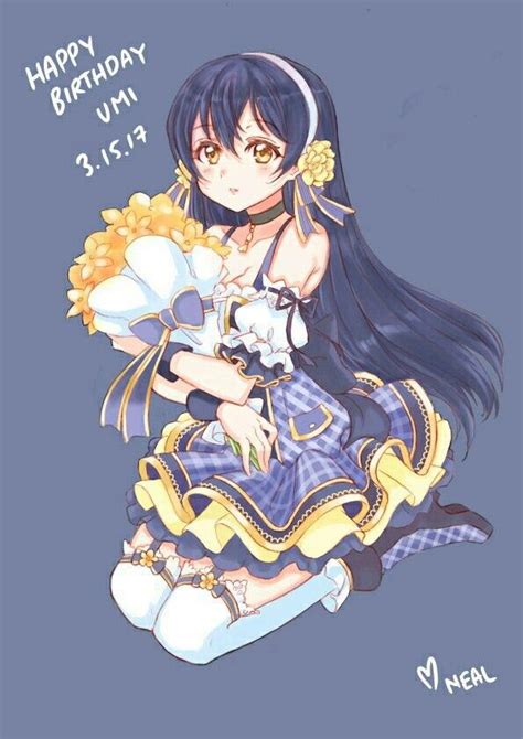 Happy Birthday Umi Love Live School Idol Project Sonoda Umi