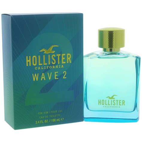 Wave 2 By Hollister California Cologne For Him Edt 33 34 Oz New In