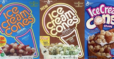 Saturday Mornings Forever Ice Cream Cones Cereal