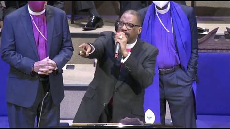Bishop J Drew Sheard Gods Gonna Save You From Embarrassment Cogic