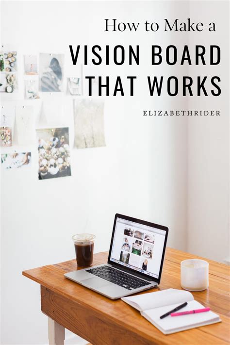 How To Make A Vision Board Step By Step Guide Elizabeth Rider