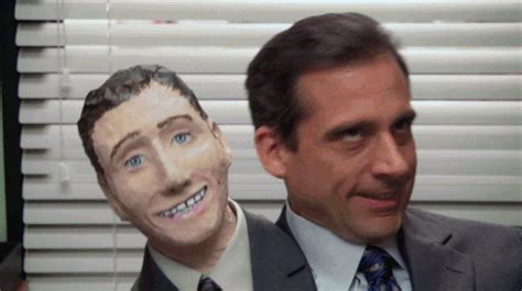 The Thing With Two Heads Michael Scott  Wiffle