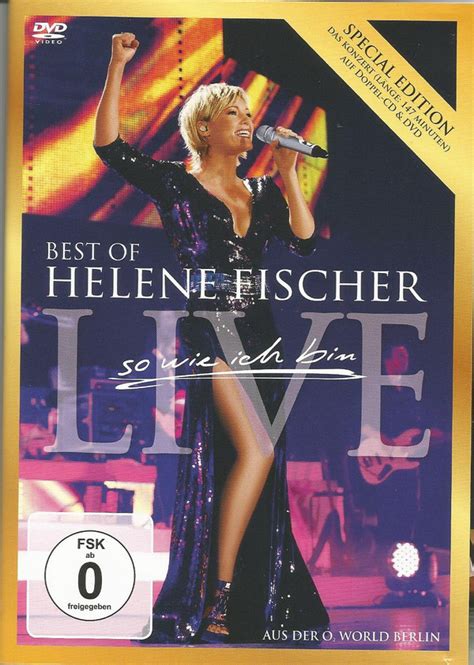 Best Of Helene Fischer So Wie Ich Bin Live Helene Fischer 2010 Dvd Emi Cdandlp