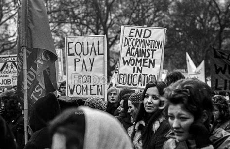 Women S Liberation March London Equal Pay Of Women