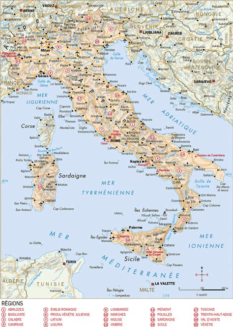 Carte Routi Re Italie Voyage Carte Plan