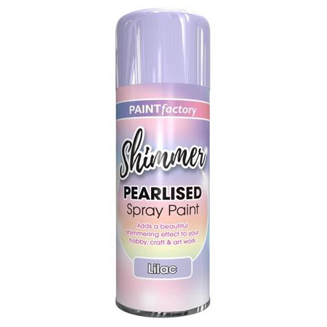 Pearlised Lilac Spray Paint 400ml Paint Factory