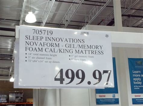 The other foam layers in the bed maximize pressure point relief and allow you to fully relax. Novaform Gel/Memory Foam 14" CA/King Mattress | Costco ...