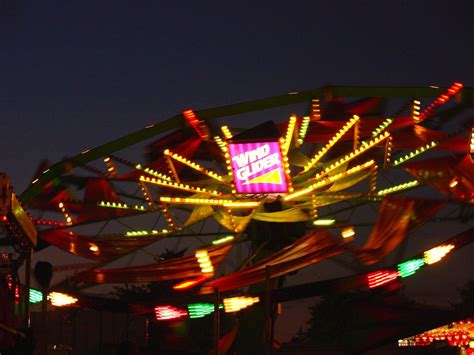 Spin The Amusement Ride Spins With Dizzying Speed At The Flickr