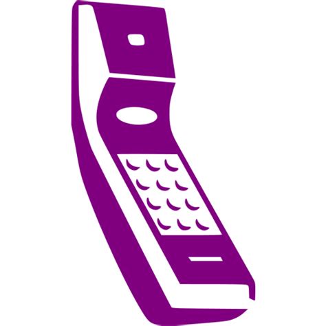 Purple Phone 48 Icon Free Purple Phone Icons