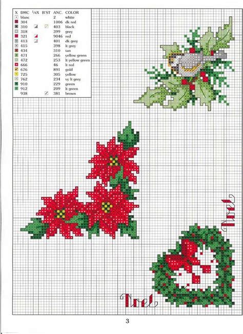 Patrones Navideños Para Punto De Cruz Punto De Cruz Navideño Punto