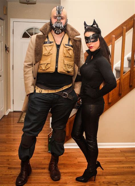 Couples Halloween Costume Bane And Catwoman Couple Halloween